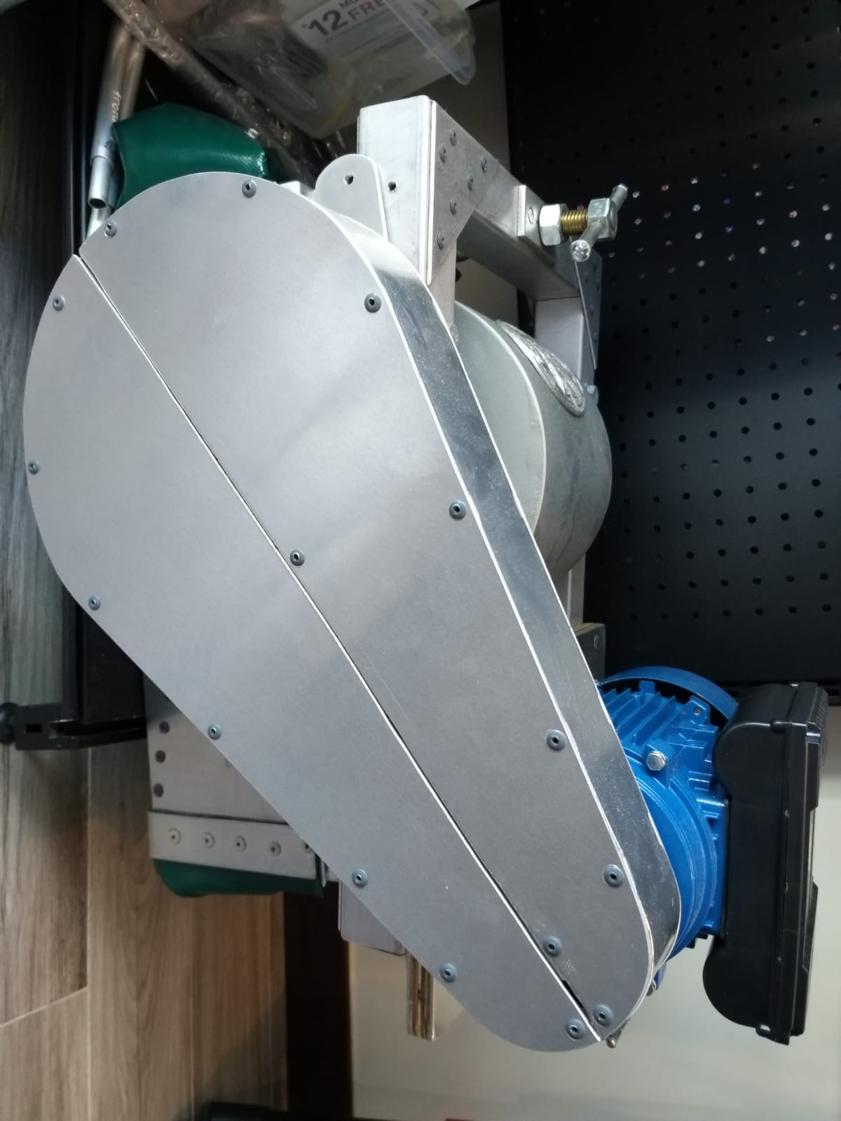 Assembled beater