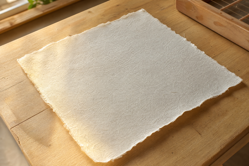 Finished handmade paper